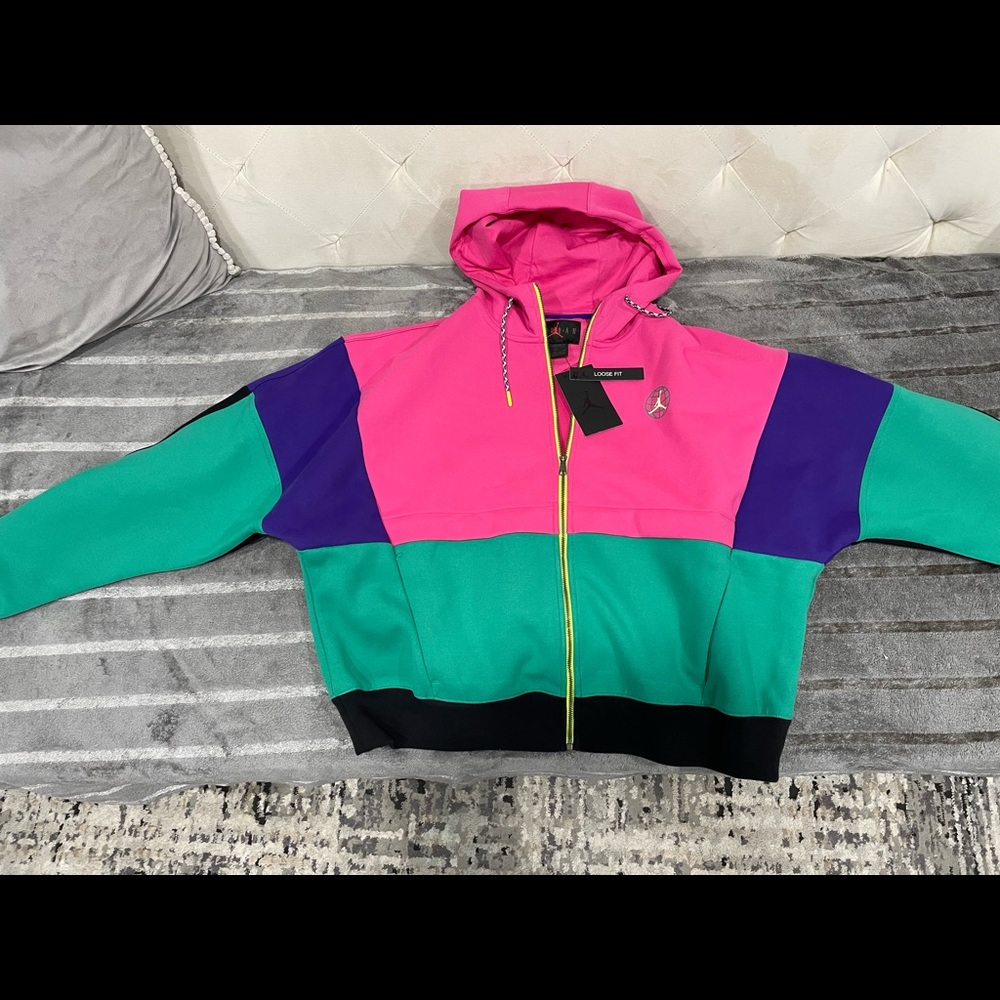 Brand new air Jordan zip up!